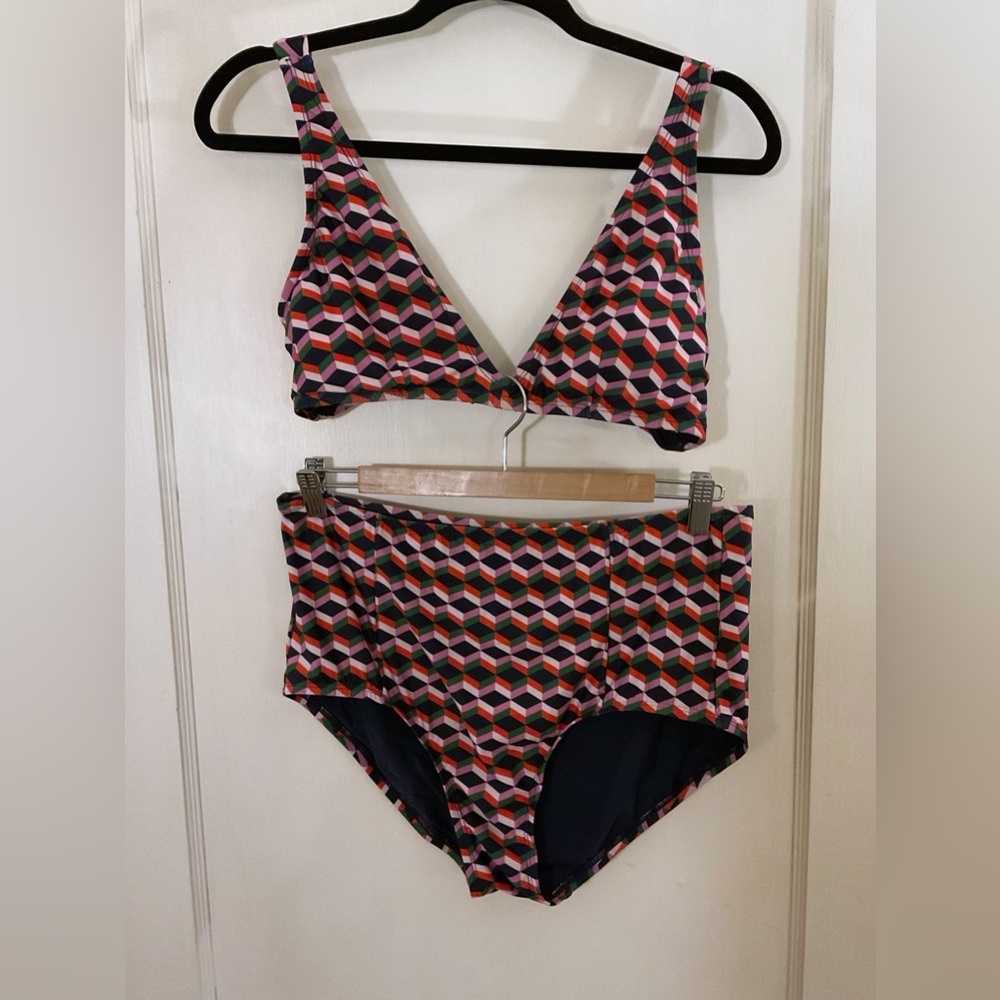 High waist retro 60’s mod ModCloth biki size larger
